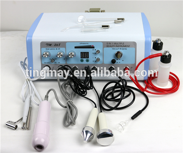 4 In 1 High frequency ultrasonic galvanic sprayer facial machine TM-268