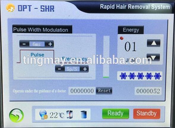 2019 hot product OPT IPL shr machine for hair removal skin rejuvenation