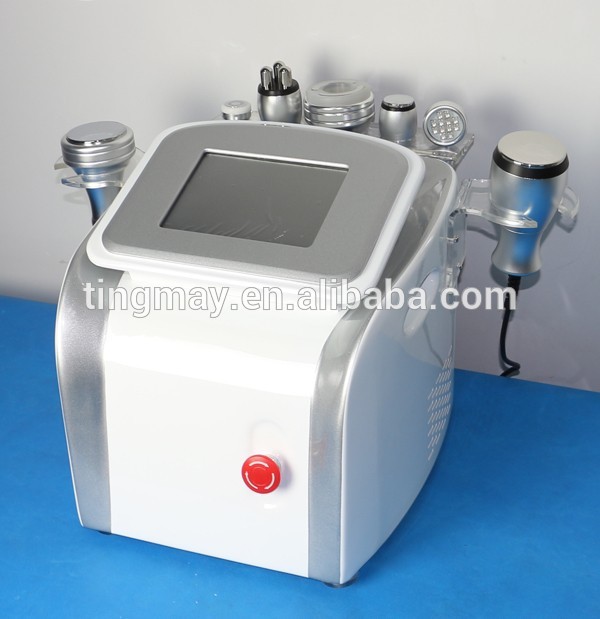 Cavitation rf vacuum massage slimming machine