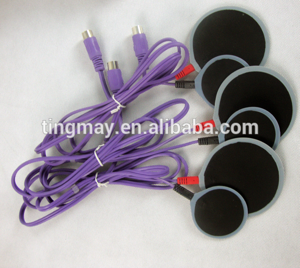 Electrostimulation portable/ems fitness equipment electrode