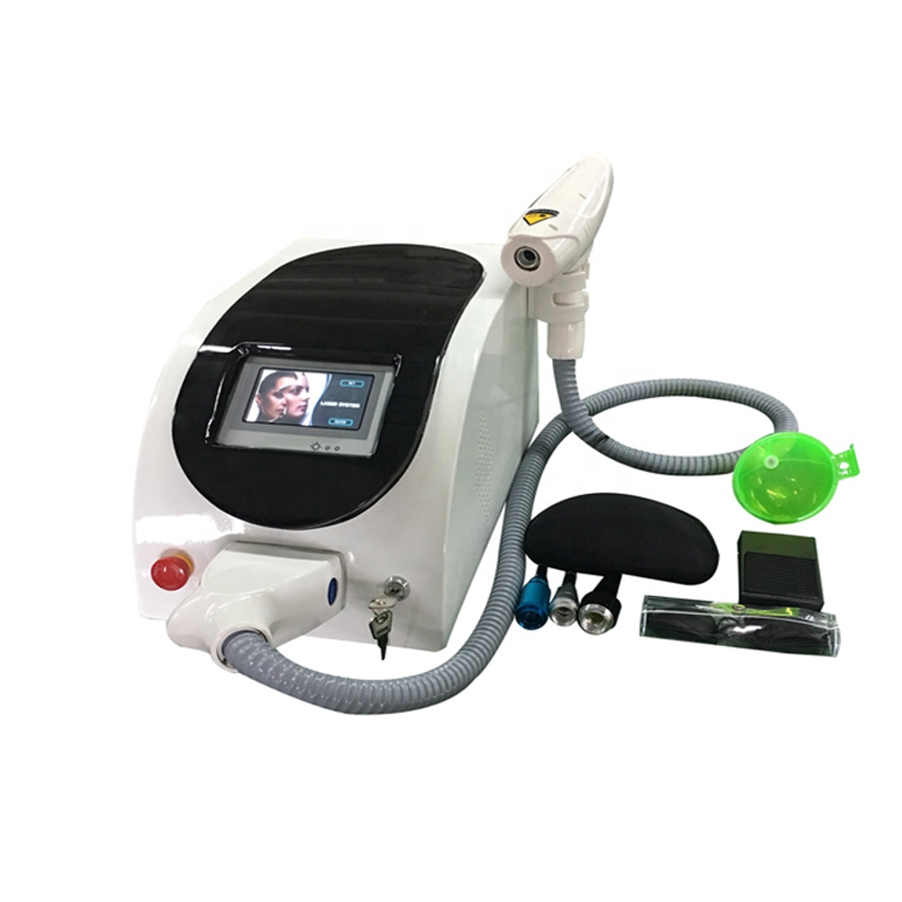 Portable nd yag laser tattoo removal machine / Q switch nd yag laser