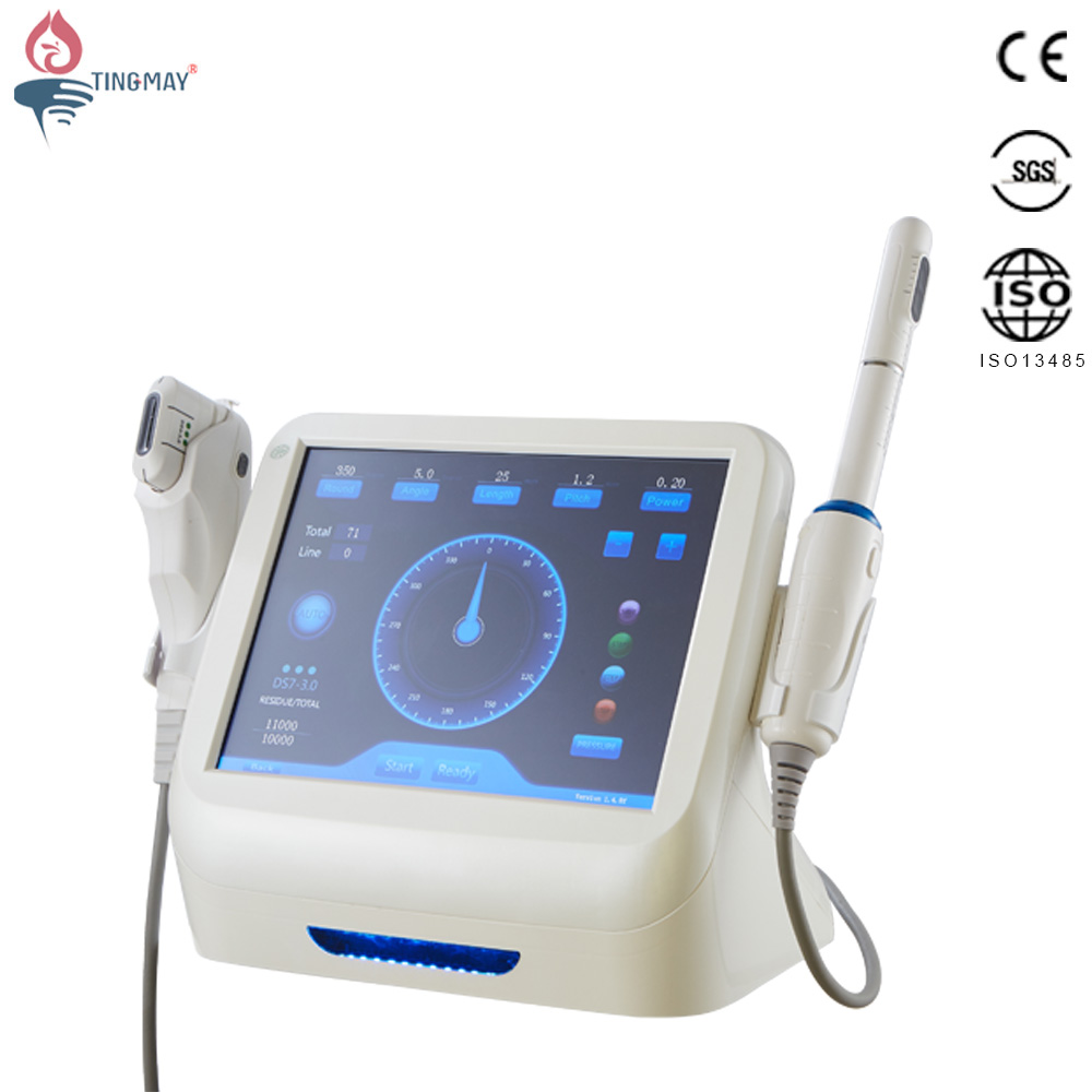 2 in 1 Facial HIFU Face Lift Machine / Vaginal HIFU for Vagina Tightening
