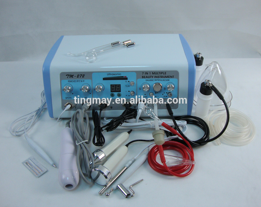 Home use ultrasonic breast enlargement vacuum spray electric scalp stimulator