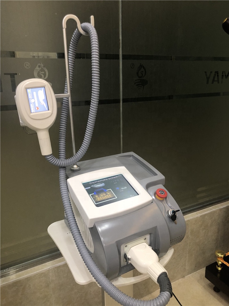 2019 newest single handle cryolipolysis slimming machine/fat freezing equipment