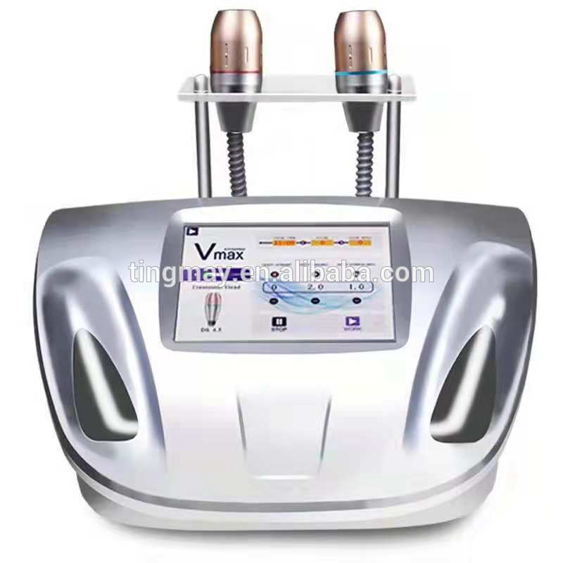 Hot selling vmax hifu two cartridges 3.0mm 4.5mm ultrasound hifu beauty machine with factory price