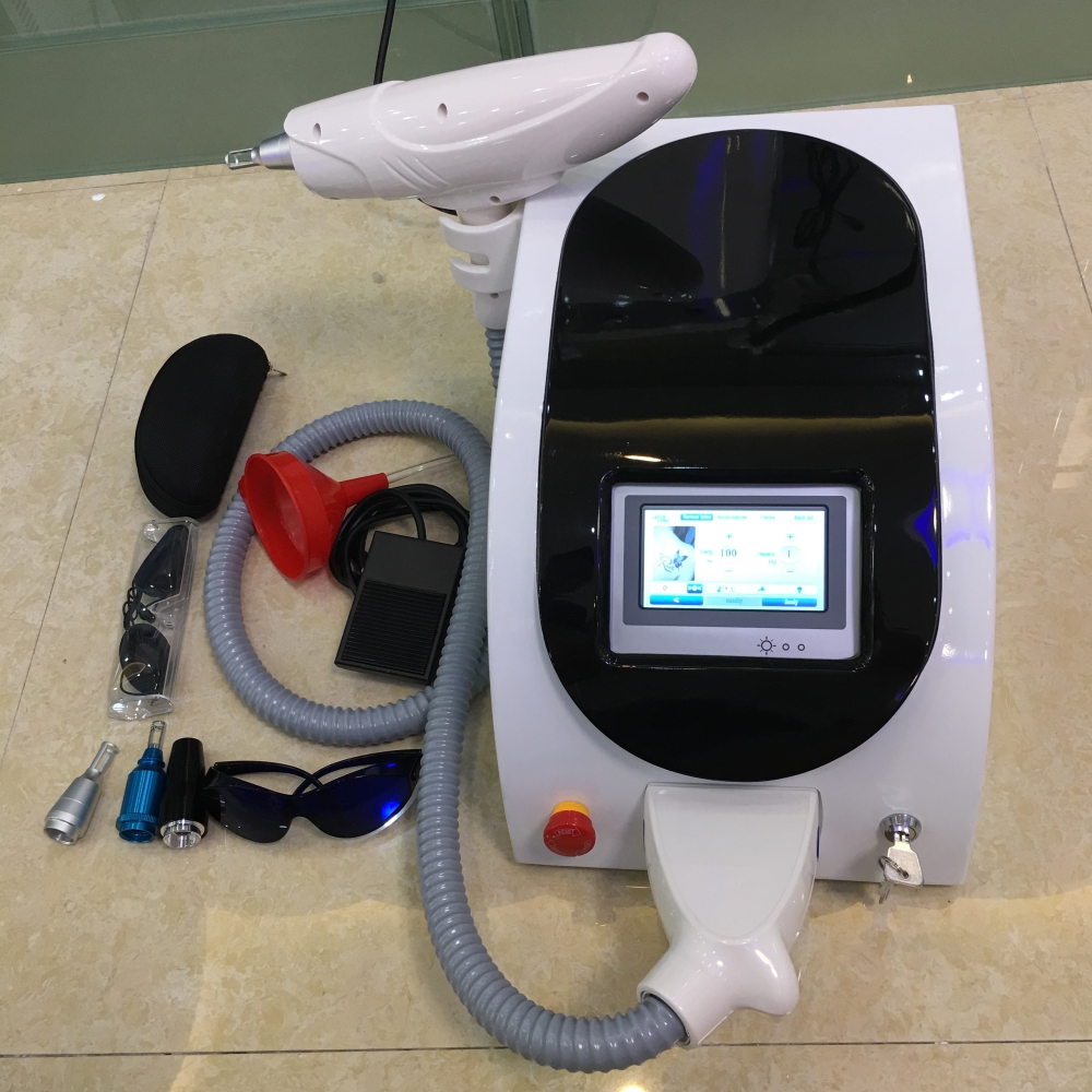 portable nd yag laser tattoo removal machine / q switched nd yag laser