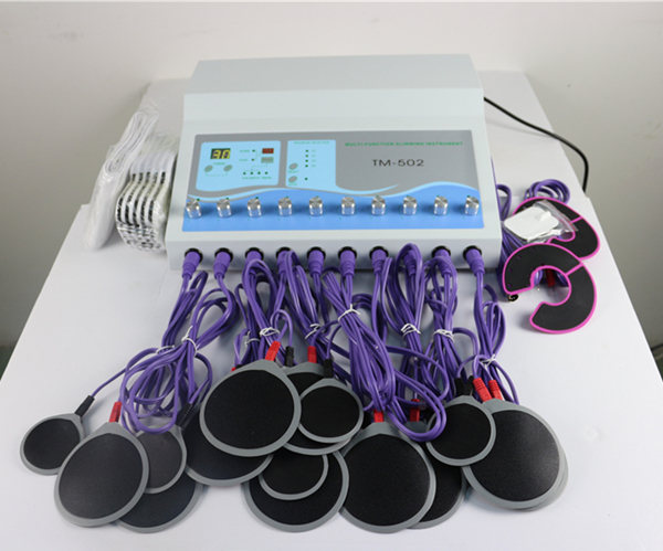 Physiotherapy muscle stimulator works