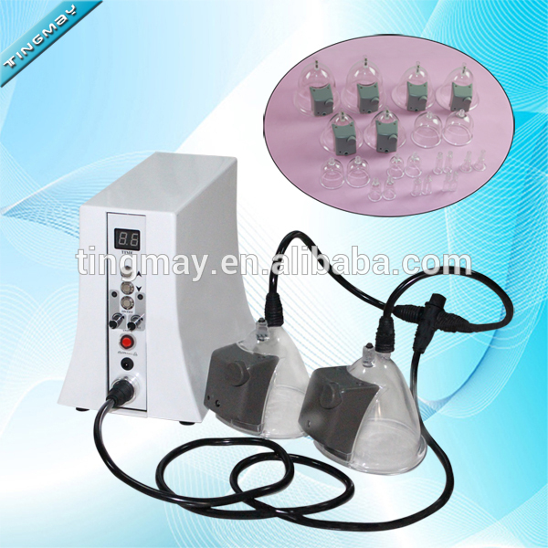 natural breast enlarging pumps vacuum cupping machine