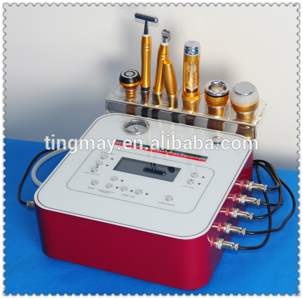 2017 portable 7 in 1 mesotherapy ultrasound rf dermabration machine
