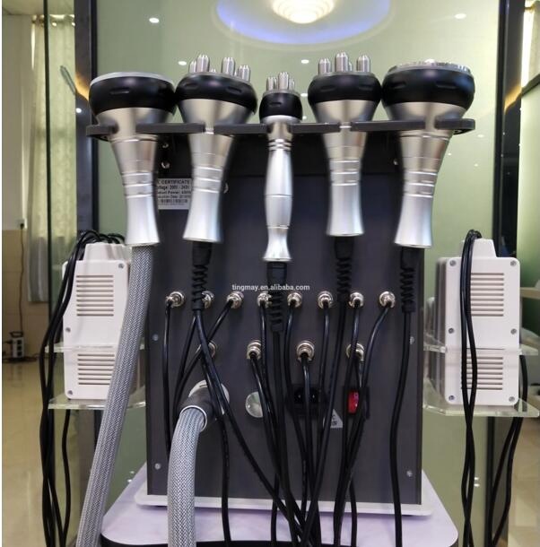 2019 trend product 6 in 1 lipolaser cavitation rf vacuum slimming machine