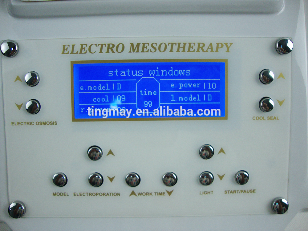 electroporation no needle mesotherapy machine skin lifting beauty machine