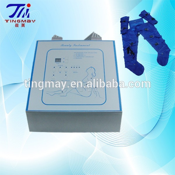 Manufacture air pressure body slimming suit pressotherapy equipment