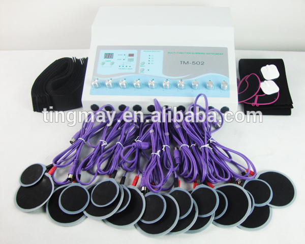Electro tens physical therapy weight loss machine