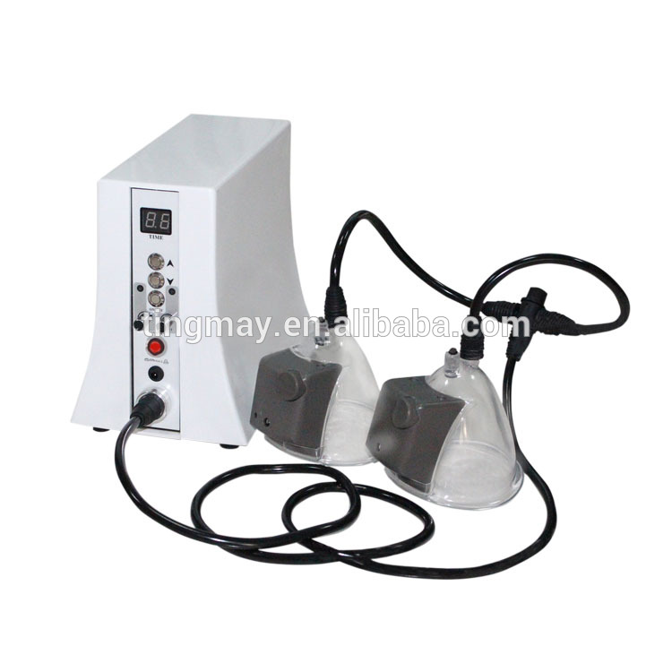 Wholesale vibration and photon therapy nipple cups vacuum breast enlargement machine