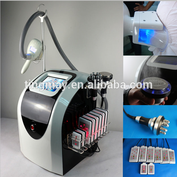 Multifunctional rf cavi fat freezing device / criolipolisis machine / portable cryolipolysis machine
