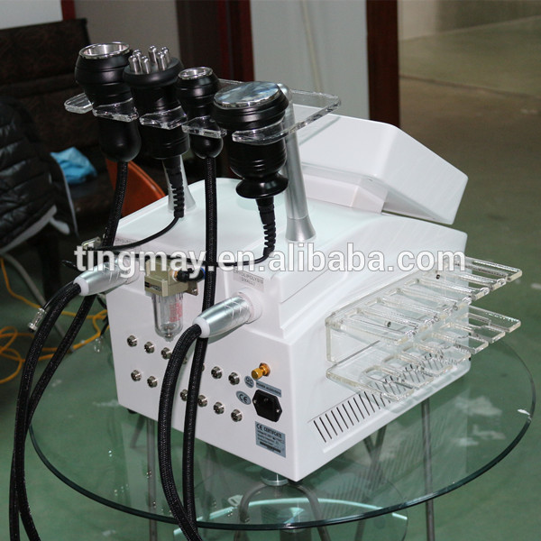 Portable Rf vacuum cavitation system lipo laser weight loss beauty salon equipment