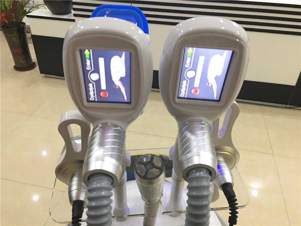 3 Cryo Handles Double Chin Cryolipolysis Cavitation RF Lipo Laser Machine Fat Freeze TM-918B