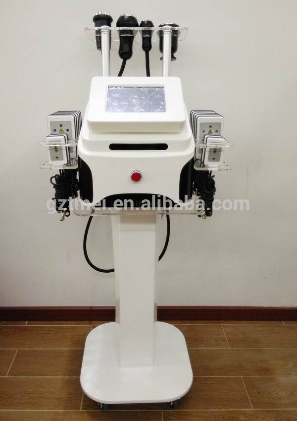 Popular beauty salon equipment combine Cavitation+Vacuum+RF+lipo laser