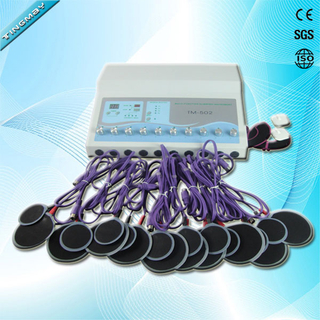 TM-502 20pcs stimulator body shaping machine electric shock device