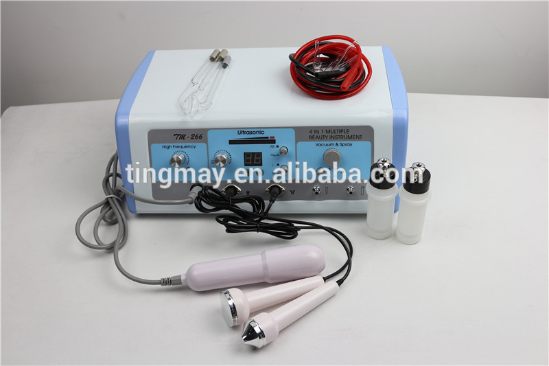 Portable Multifunctional 4 in 1 beauty instrument high frequency facial machines