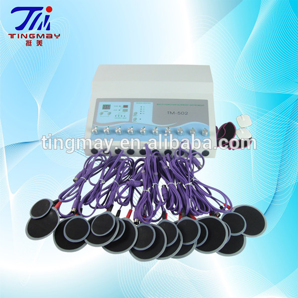 Portable weight loss electrotherapy physiotherapy equipment