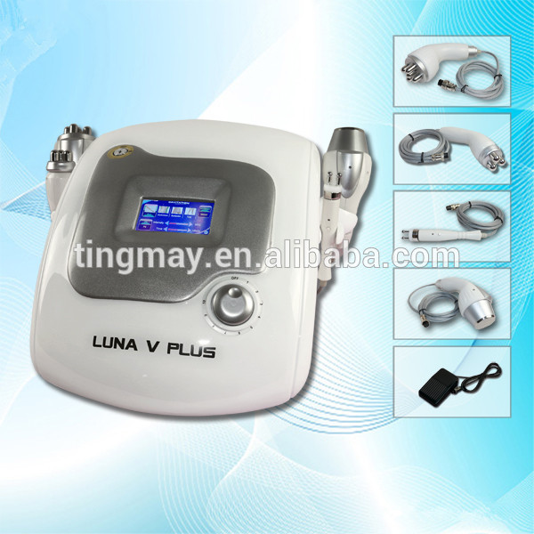 Luna v plus 5 in1 multifunction cavitation rf belly fat removal machine