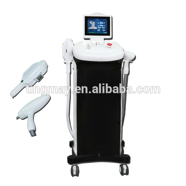 3 in 1 ipl shr hair removal ND yag laser tattoo removal machine