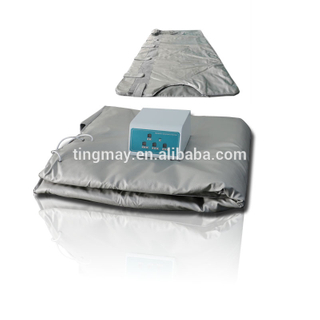Popular 3 zone far infrared sauna blanket sauna thermal blanket for weight loss and slimming