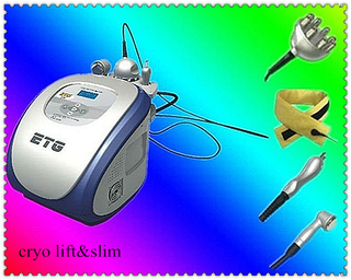 Portable multipolar rf lifting cryo slimming machine ETG19