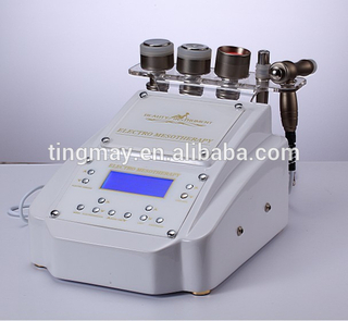 Electroporation facial mesotherapy face shaping device