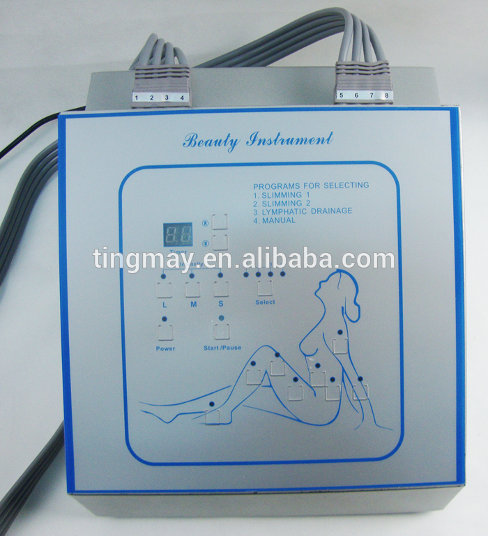 Air pressure pressotherapy detox slimming machine/ pressotherapy slimming