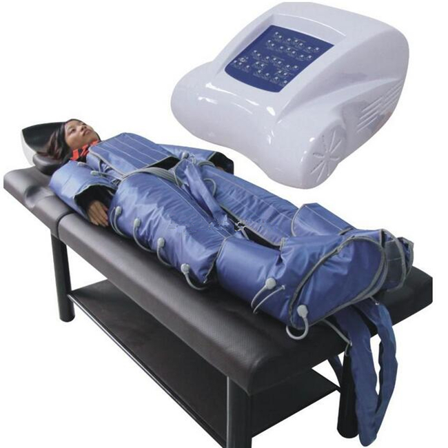 infrared pressotherapy equipment with ems electrostimulation electrodes pads