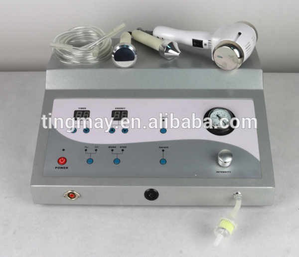 professional 3 in 1 ultrasound cryo skin diamond dermabrasion machine