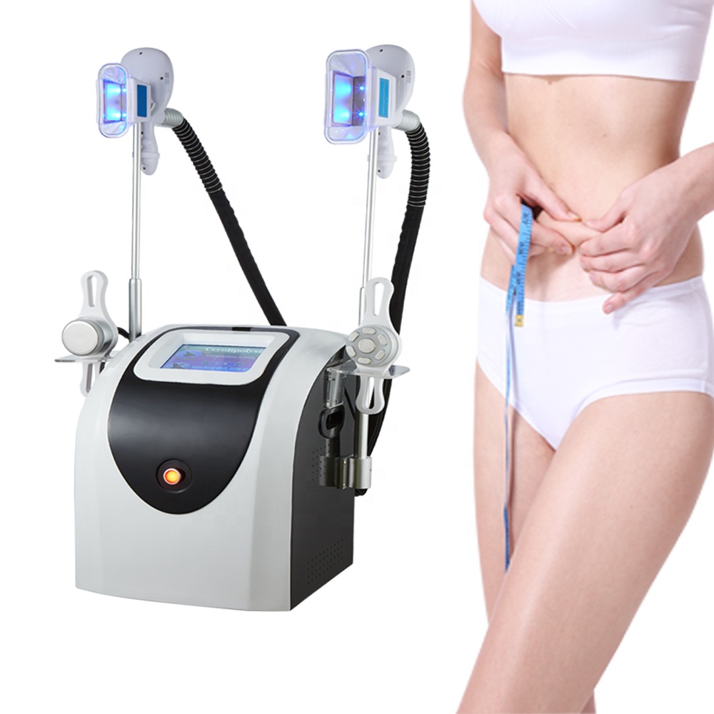 Hot selling vacuum cavitation system RF cryolipolysis machine/fat freezing slimming machine