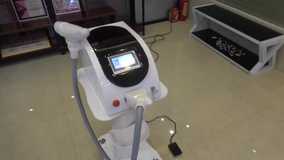Portable high quality q-switch nd: yag laser tattoo removal machine