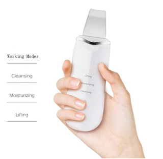 ultrasonic Facial Cleansing Skin Scrubber for home use