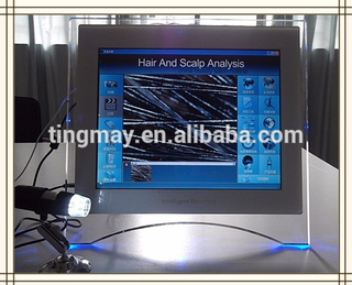 2017 Latest touch screen Hair Analyzer hair analysis machine