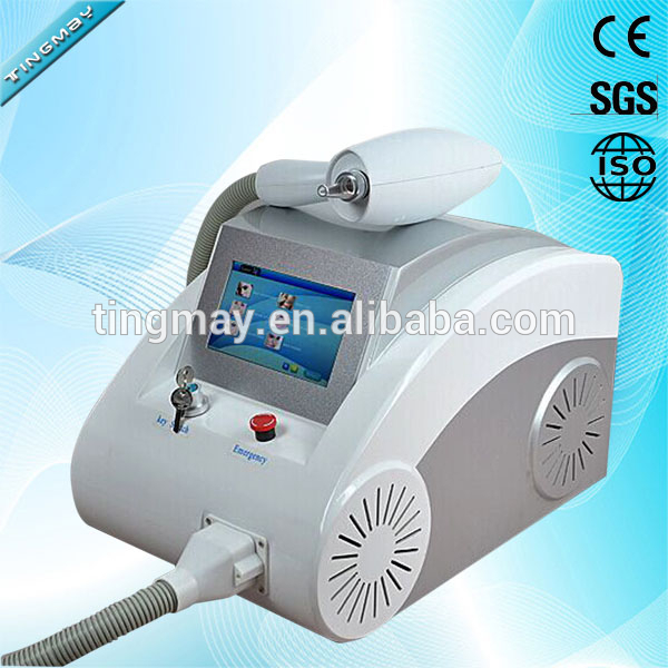 Q switch nd yag tattoo scar removal laser machine