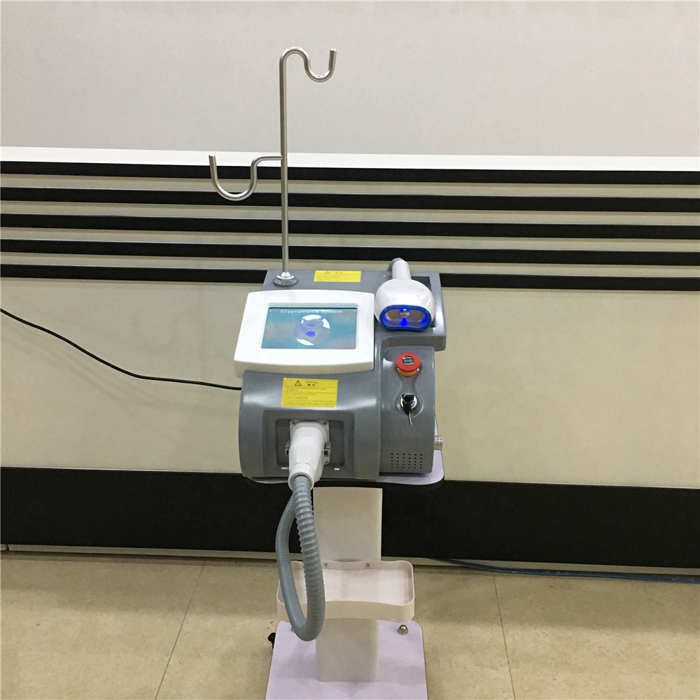 China Manufacturer Price Portable 2 Cryotherapy Handles Fat Freeze Cryolipolysis Machine For Body And Double Chin