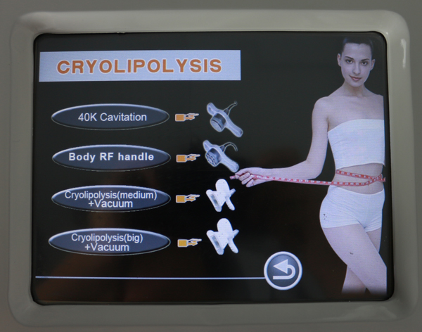 Popular cryolipolysis weight loss machine combine cavitation and rf