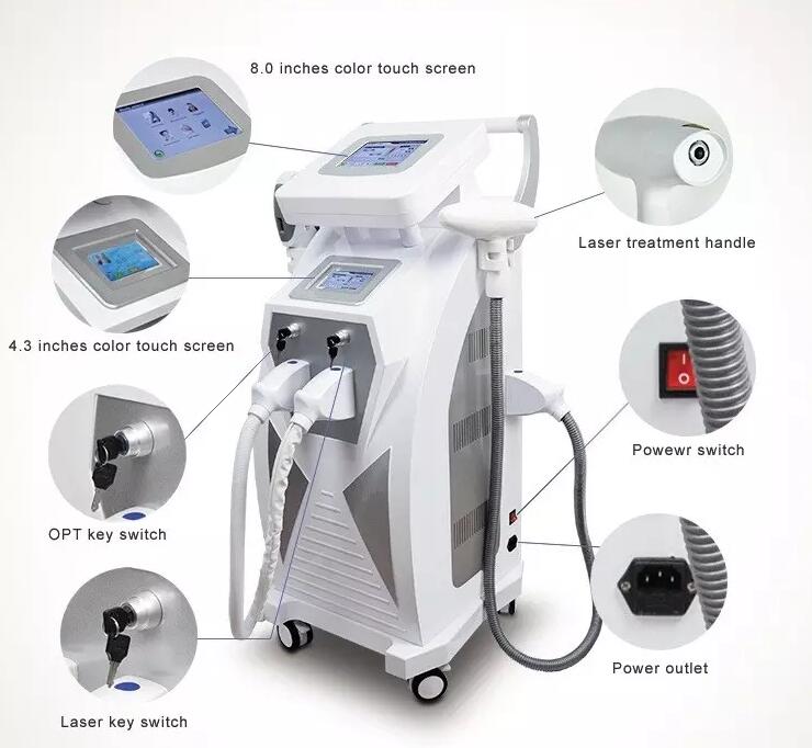 High Quality Ipl/e-light/rf/laser beauty machine For Sale
