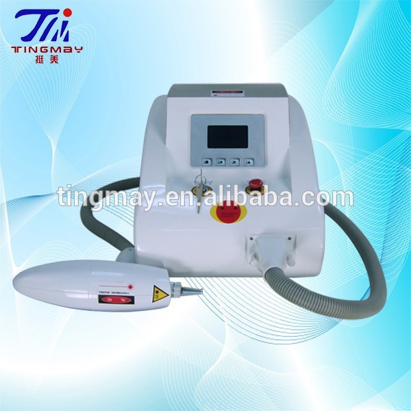 Nd yag laser tattoo removal/laser hair removal machine price