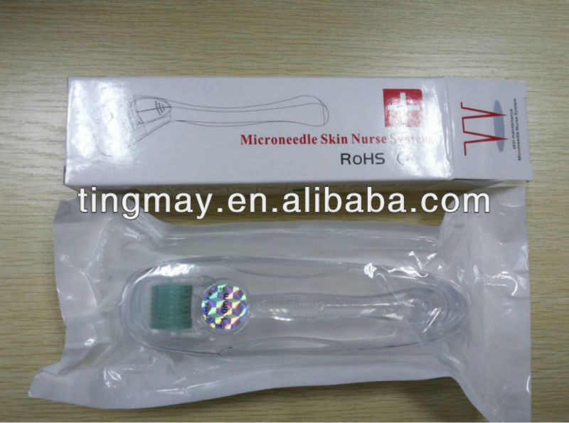 Derma roller 540 needle titanium in sterile packet