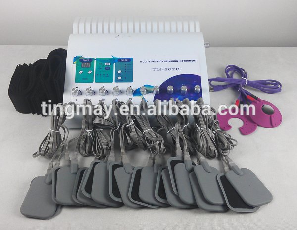 2019 Factory Price TM-502B vibrating massage heat pad muscle stimulator machine ems slimming machine
