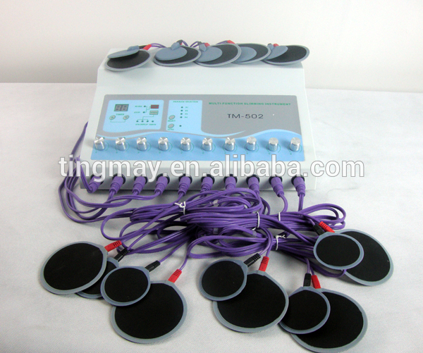 Top sale electro stimulator muscle physiotherapy tens ems body faradic machine tm-502