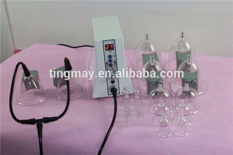 clinic use butt enlargement massage/electric vacuum cupping therapy/butt lift machine