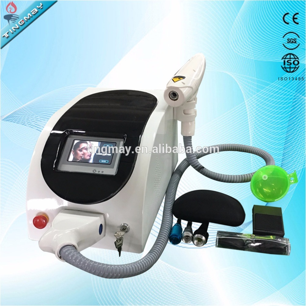 Q-switch nd yag laser hair removal machine/nd yag long pulse laser