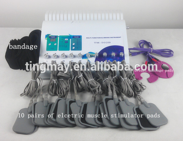 TM-502B CE and one year warranty electrode patches muscle stimulation