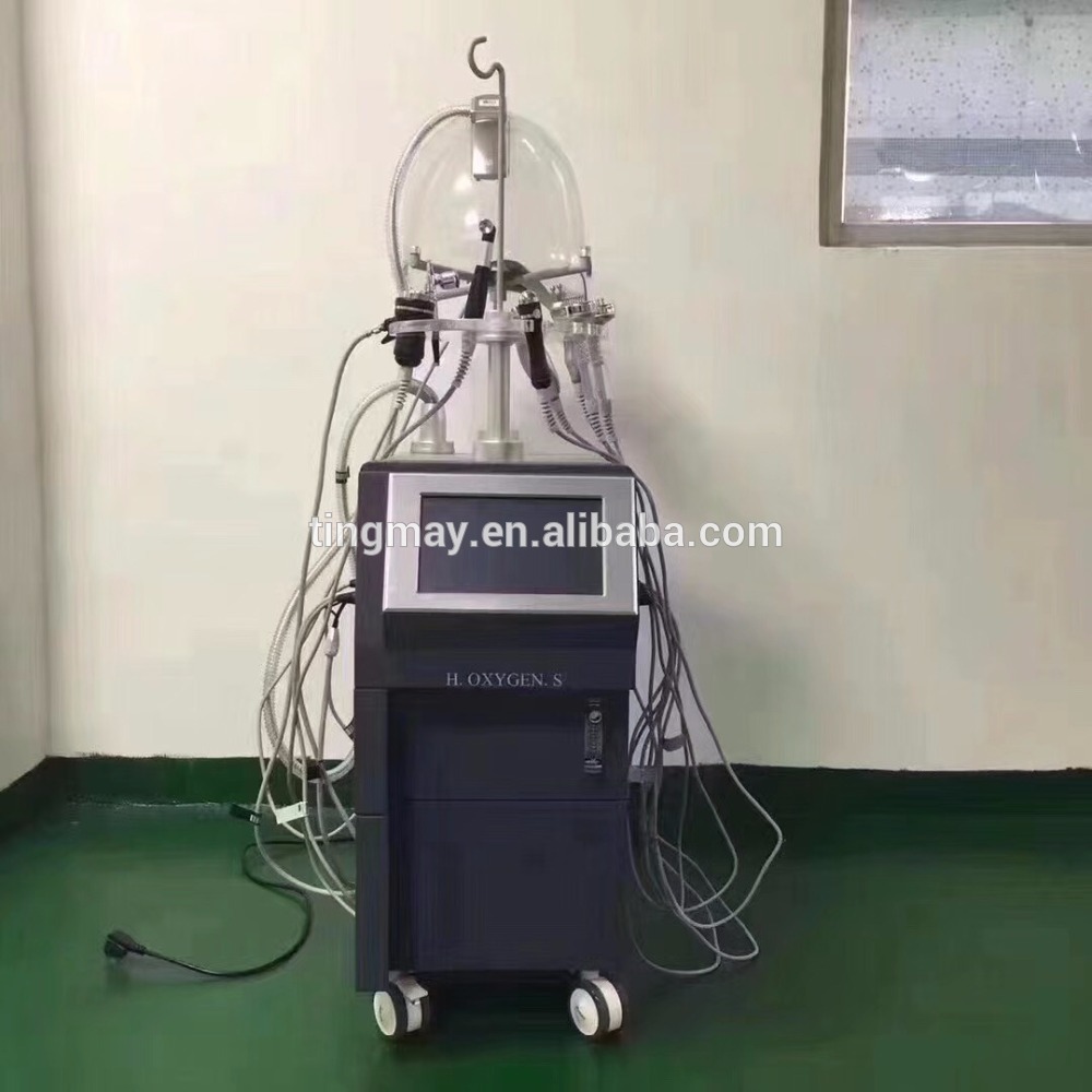 multifunction oxygen injection ultrasonic face lift rf wrinkle remover photon bio oxygen facial machine