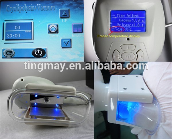 Promotion item vacuum cavitation system rf lipo laser Cryolipolysis machine